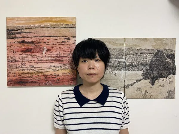 大注目アーティスト　松村咲希 松村咲希による個展「Trace - 地に触れる」をGallery